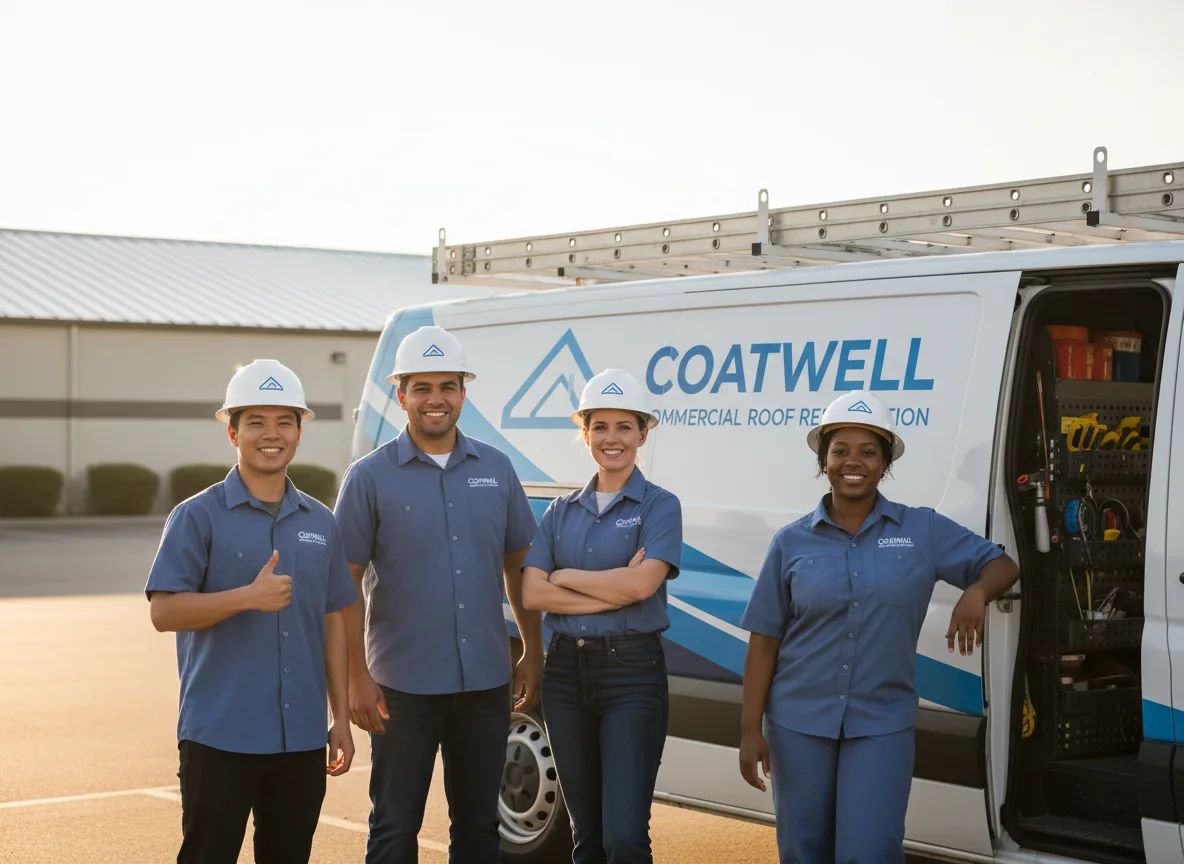 Commercial roof coating company in Redig, SD